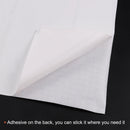 2Pc Whiteboard Dry Erase Board Sticker Wall Sticker Self Adhesive Backing Roll with Markers for Wall Office Home Classroom White