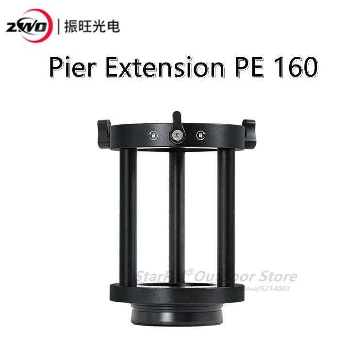 【Spot Sale】ZWO 160mm Pier Extension for AM5 Or AM3 Mount PE160