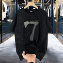 2025 Summer New Pure Cotton Versatile Casual Short Sleeve Trendy Loose Half Sleeve Round Neck T-shirt Men