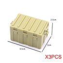 Military MOC Building Block Figure Accessory Weapon Box Kit Bullet Camouflage Mortar Toy Christmas Halloween Gift