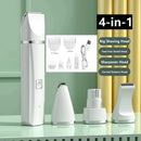 Professional 4-in-1 Electric Pet Grooming Tool Set Dog Hair Clippers USB Rechargeable Pets Haircut Trimmer Shaver Cats Supplies