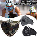 Sports Face Mask with Active Carbon Filter Reusable Washable Anti Fog Mouth Mask Cycling Face Mask Filter MTB Road Protector