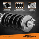 maXpeedingrods Coilover Kits for Civic EK EJ 1996-2000 24 Ways Adjustable Damper Shock Absorber Gray