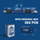 MOC City Car Retro Pickup Truck Building Blocks Speed Champion Racer Vehicle with Display Box Bricks Garage Toy Kids Adults Gift