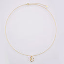 ANDYWEN 925 Sterling Silver Gold Letters A - Z  Initial M S C K Alphabet Pendente Long Chain Necklace Say My Name Fine Jewelry