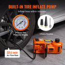 VEVOR 5 Ton Electric Car Jack 11023 LBS Hydraulic Jack Lift Portable Car Jack for SUV MPV Sedan Truck Change Tires Garage Repair