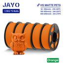 The Molten Spool | High-Speed Matte PETG Filament 1.75mm, 5-Roll Set