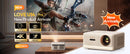 BYINTEK LOVE U4 Projector 4K Smart 1080P Mini Home Theater Video Android WIFI for Smartphone Cinema