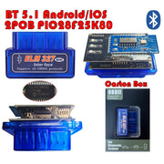 The OBD Courier | ELM327 V1.5 Bluetooth OBD-II Scanner (PIC18F25K80)