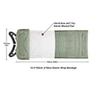CARBOU 4/6in Israeli Bandage Wound Dressing Emergency Bandage Combat Compression Tactical First Aid IFAK Trauma Medical