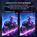 Grebear Gaming Monitor 27 Inch 165Hz 1ms PC Gaming Computer Monitor -FHD 1080P/AMD FreeSync/1 X HDTV 2.0/1 X Display Port 1.4/Bl
