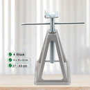 4 Pack Caravan Support Stand RV Stabilizer Jacks 3600 kg Aluminum RV Leveling Jacks Stack for RV Travel Trailer Camper Jack