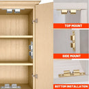 Wholesale Furniture Door Ball Latch Brass Double Roller Spring Ball Catch Latches Cabinet Closet Door Adjustable Tension Latch
