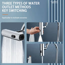 360° Rotating Waterfall Faucet Universal Splashproof Extension Kitchen Faucet Aerator Large Water Flowing Sink Tap For Bathroom