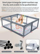 2026 Baby Playpens Light Gray Corralito for Baby Playground with Pull Ring Child Safety Barrier Fence Ball Box Game Playpen