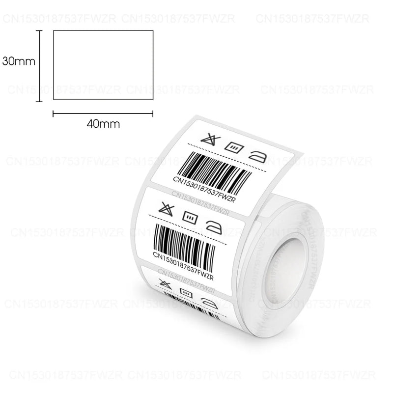 Mixed Size Marklife P50 Thermal Paper Self-Adhesive Label Sticker Compatible for M110 M220 M200 Printer 50*80mm 50*30mm 40*30mm