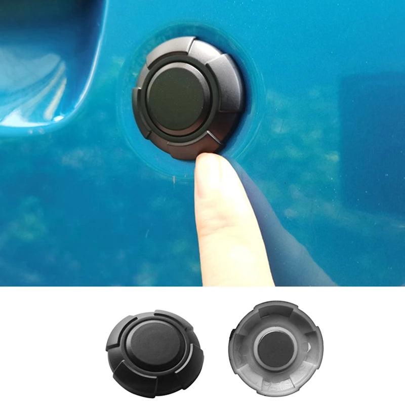 2PCS Magnetic Car Door Key Hole Trim Cover For Suzuki Jimny JB64 JB74 2019-2022 Door Lock Cover Exterior Accessories