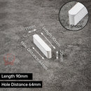 KAK Fashion White Long Cabinet Handles 1500mm Length Aluminum Alloy Kitchen Cupboard Door Pulls Furniture Handle Door Hardware
