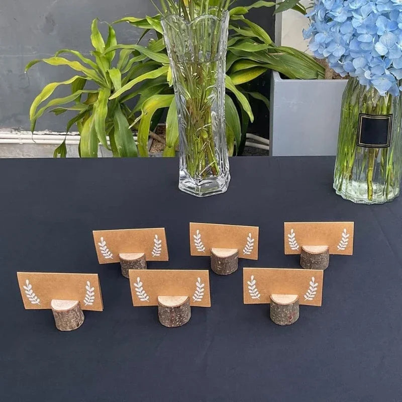 50 Brown Color Texture Place Cards Name Cards for Weddings, Meetings, and Celebrations