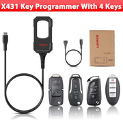The Key Forge | X431 Key Programmer with Super Chip & 4 Universal Remotes