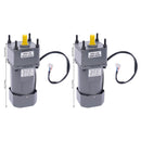 250W 110V 5K/10K Electric Single-Phase Motor Reversible Motor with Variable Speed Adjustable Controller Governor Geared