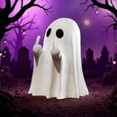 The Mischief | Resin Ghost Statue with Attitude for Shelf & Mantel Decor