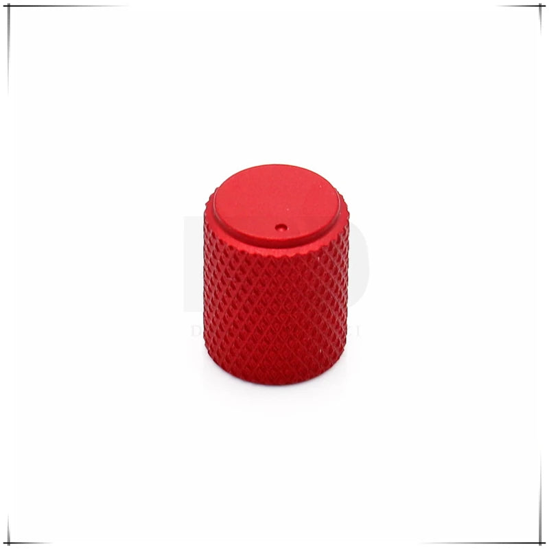 1PCS 12.5×15mm Precision machining knurl Aluminum Alloy Knob Potentiometer Knob Volume Audio Adjustment Knob cap round hole 6mm