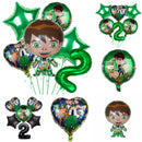 Ben-10 Party Decoration Balloon Cartoon Huge Boy Round 18 inch Balloon Birthday Party Supplies Kids Favor Baby Shower Gift