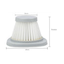 10 Stück/6 Stück/5 Stück/1 Stück HEPA-Filter + 10 Stück Filterschwamm-Ersatz für Xiaomi Deerma DX118C / DX118M Staubsauger-Teile