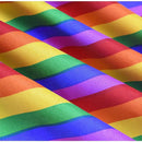 Colorful Rainbow Pocket Square Scarf Bandana Headband Wristband Neck Tie for Gay Lesbian Pride Festival Parade Trendy Style