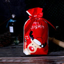 20/50pcs Christmas Candy Bags Christmas Decorations Santa Gift Bag Navidad Xmas Gift Bags Cristmas Cookies Packing Bag 15x23cm