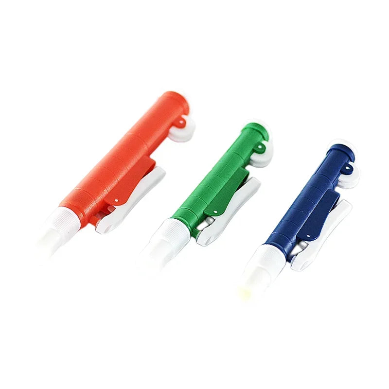 Pipette Aid Fast Release Pipette Pump Manual Pipettor Pump Use With Graduated Transfer Pipette VOL.2 ml/10ml/25ml