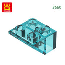 Wange 82Pcs/Lot 3660 2x2 Sloping Reverse Building Blocks Moc Slanted Parts Compatible with Brick  Children Toy Assembly Gift Box