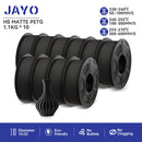 JAYO 3D Filament Printer PLA PLUS/PLA /PETG/PLA+2.0/ABS/TPU 1.75mm 10Rolls for FDM 100%No bubbel 3D Printer Materials DIY Gift