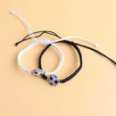 12 Bracelets Explosive Hot Sale Sports Braided Hand Rope Couple Soccer Bracelets