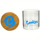Glass Storage Jars with Airtight Bamboo Lid for Serving Tea, Coffee, Spice, Candy, Cookie Food Storage Containers