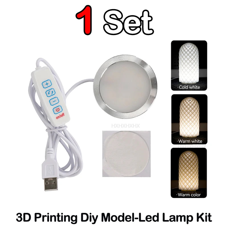 For Bambu Lab Led Lamp Kit 001 Hardware Bambulab Light Kit Led Light Parts Model 3d Printing Parts