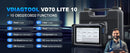 VDIAGTOOL VD70 Lite OBD Scanner Car Diagnostic Tools Automotive Scanner With Key Programming 31+ Reset DOIP CANFD Free Updates