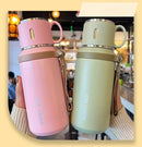 The Oasis | 600-800ml Double-Wall Vacuum Flask with Tea Strainer