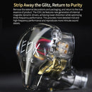 KZ EDX Lite IEM Monitor Headphones Dynamic HIFI Bass Music Earbuds In Ear Wired Earphones Noise Cancelling Sport Gaming Headsets