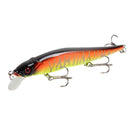 1 Stück Angelköder 11.5cm/14g Minnow Crankbait Wobbler 3D Augen Barsch Künstlicher Köder Hecht Karpfenköder Schwimmköder Angelzubehör Pesca