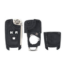 KEYYOU 20X Remote Schlüsselgehäuse Klappschlüssel Rohling für Chevrolet Lova Sail Aveo Cruze Autoschlüssel 2/3/4/5 Tasten