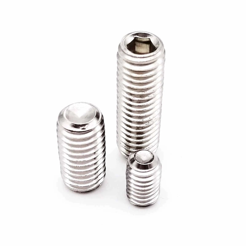 M2 M2.5 M3 M4 M5 M6 M8 DIN916 304 Stainless Steel Hex Hexagon Socket Allen Cup Point Grub Set Screw Bolt