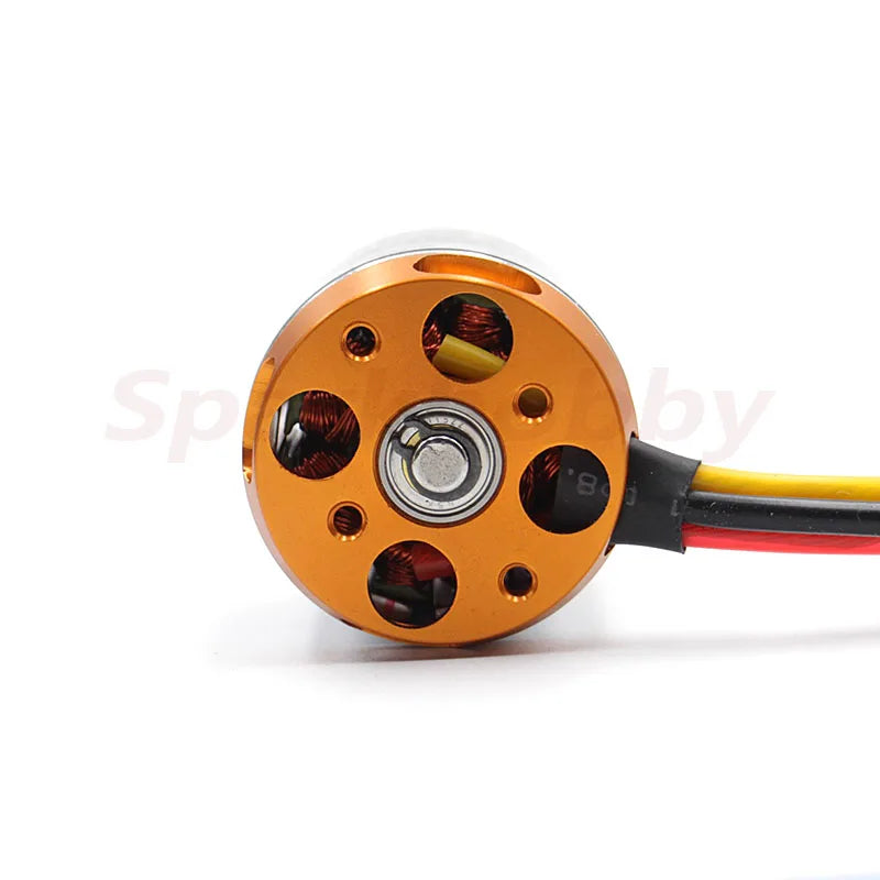 D3542 3542 1000KV 1250KV 1450KV Outrunner Motor 2-4S Lipo 5mm Shaft 130g 70A ESC Large Power RC Models Quadcopter Airplanes