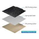 For Ender 3 Build Plate Heat Bed Ender 3 V2 /Neo Ender 5 /Pro H1H PEY PEO PET PEI Sheet 235x235 Magnetic Spring Steel Sheet