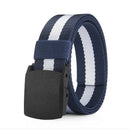 Men's Belt Outdoor Casual Canvas Belt Metal Free Training Nylon Tactical Belt With Pants Jeans Belt Sports Belts For Men Women