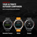 NEW Stratos 4 GPS Smart Watch 1.43 AMOLED Display Built-in Compass Barometric Altimeter Flashlight Voice Call Smartwatch