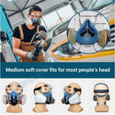 18-in-1 7503 Atemschutzmaske Schutzmaske Industrie Lackiersprühstaub-Gasmaske mit 3M 501 5N11 6001CN Chemische Halbmaske