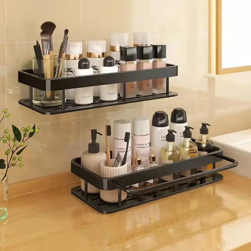 Bathroom Shelf Shelves Storage Shelf Self Adhesive Bathroom Cosmetic Shelf Wall Shelves Shelves Bathroom Towel Rack