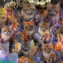 45pcs/pack Cute Cats Stickers PET Animal DIY Decorative Scrapbooking Material Collage Sticker Journal Stationery Supplies